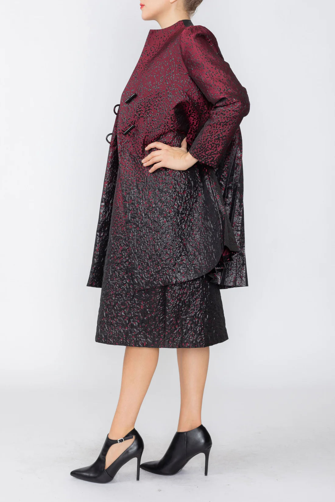 IC COLLECTION Jacket - 7956J - WINE
