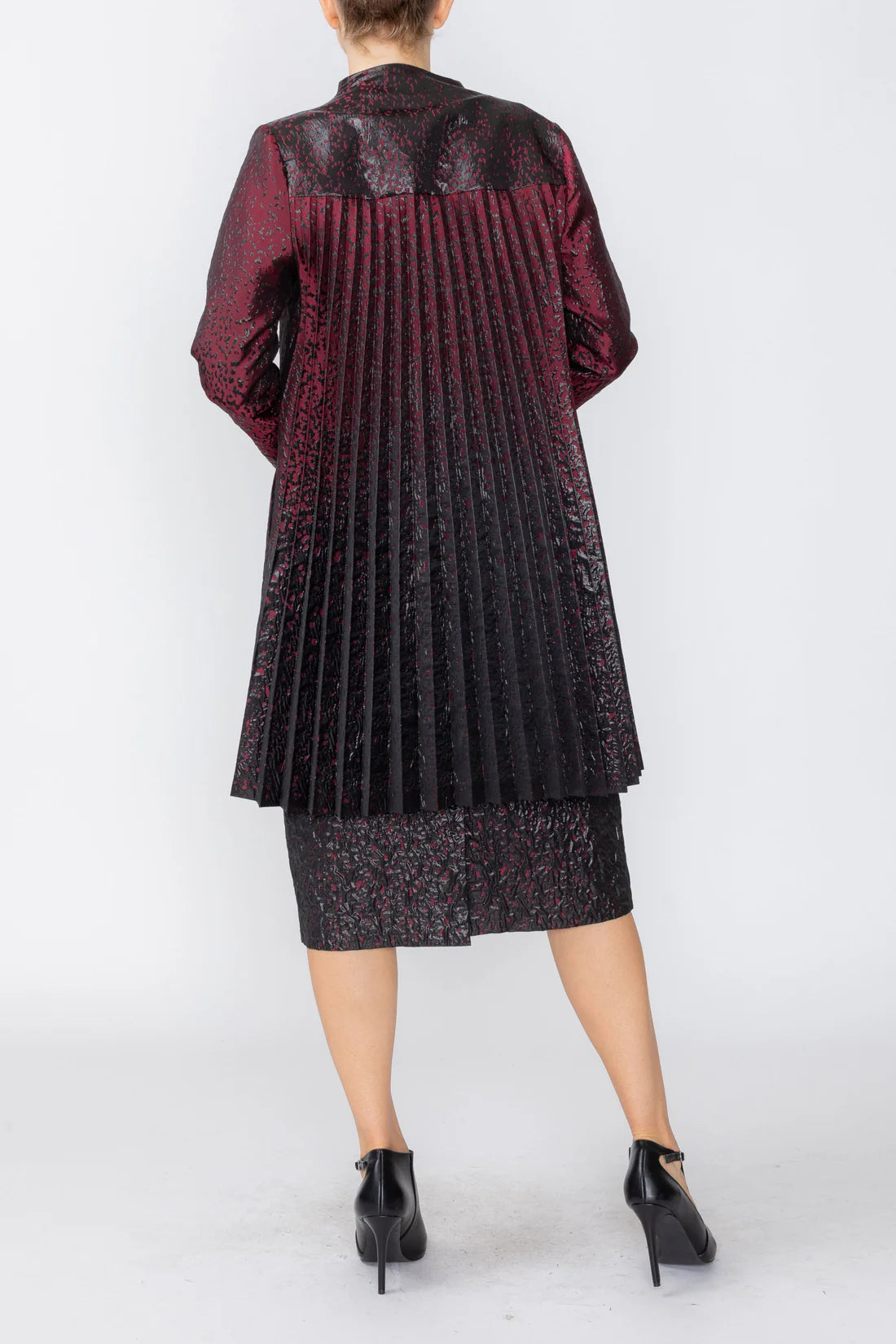 IC COLLECTION Jacket - 7956J - WINE