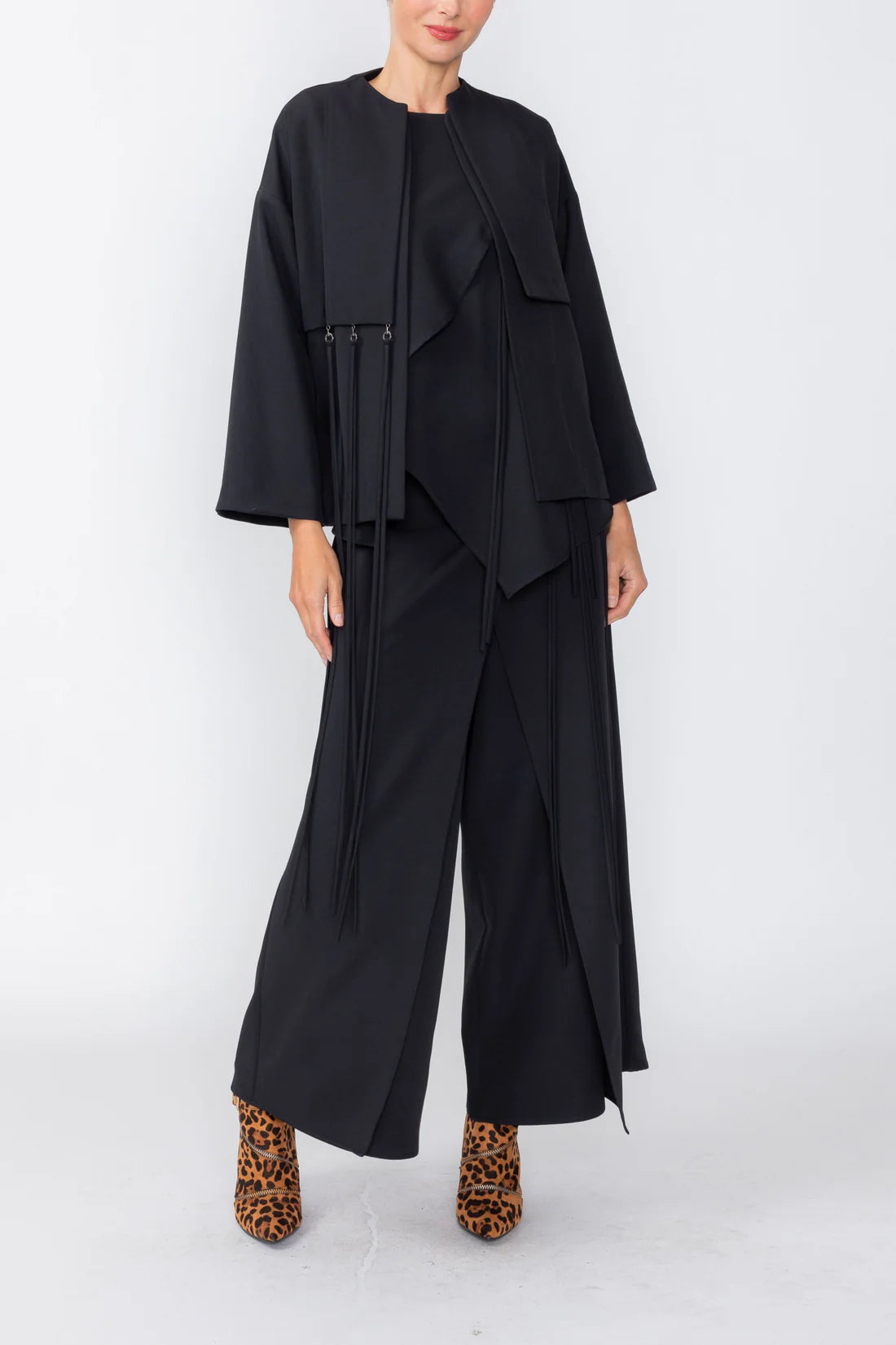 IC COLLECTION Jacket - 7959J - BLACK