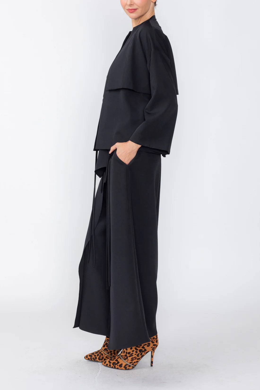 IC COLLECTION Jacket - 7959J - BLACK