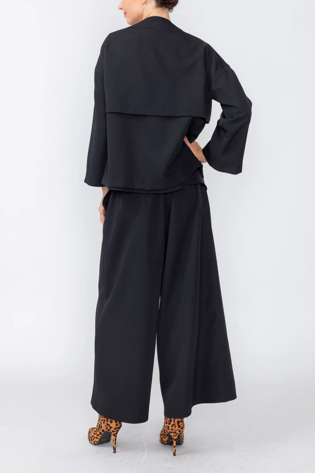 IC COLLECTION Jacket - 7959J - BLACK
