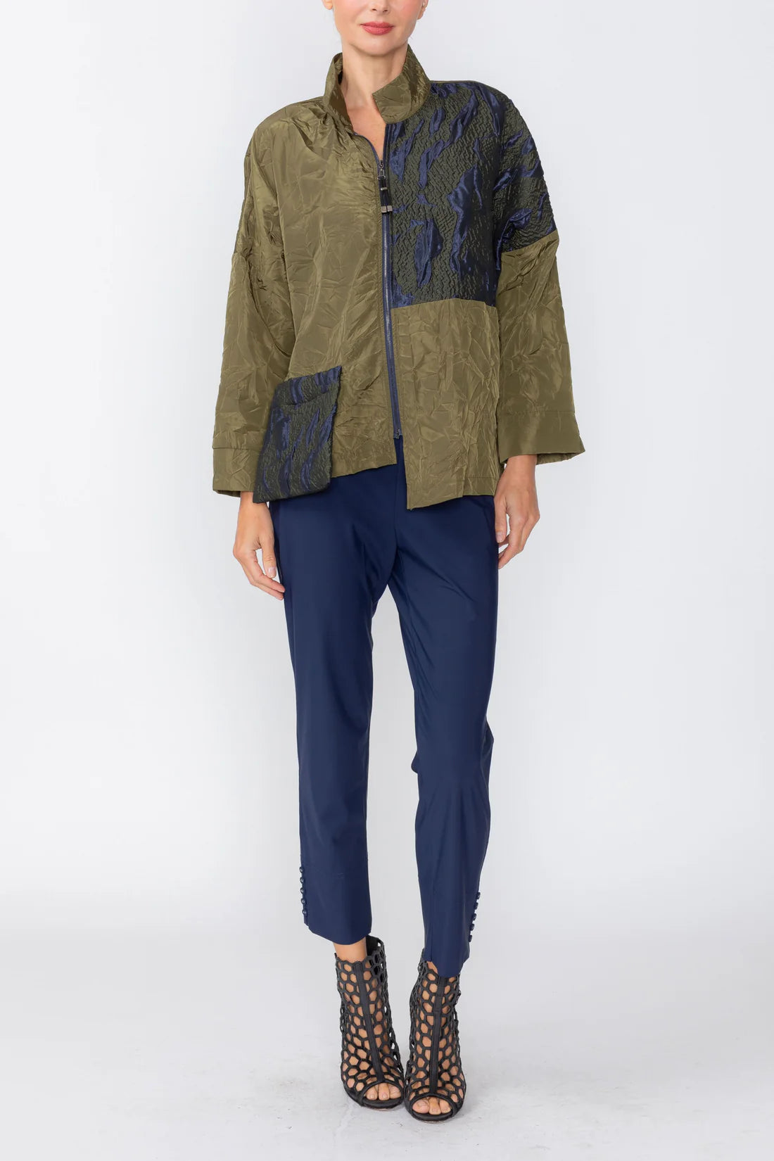 IC COLLECTION Jacket - 7960J - TAUPE