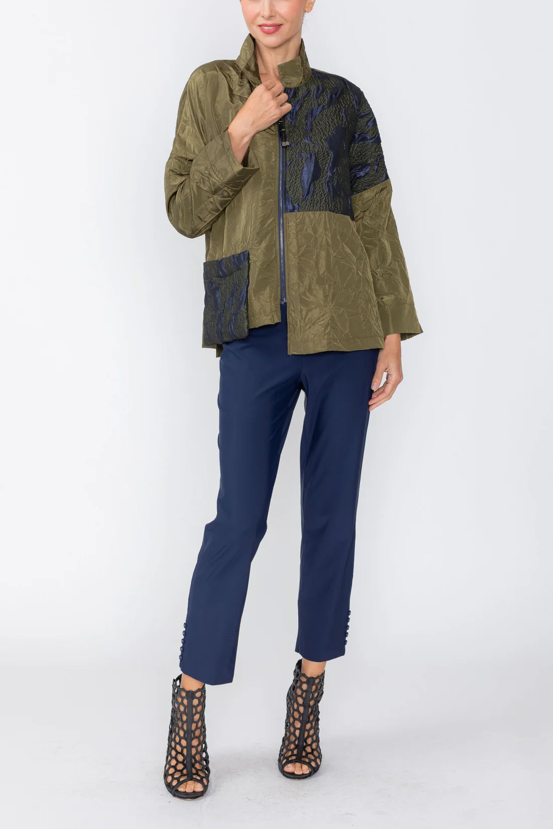 IC COLLECTION Jacket - 7960J - TAUPE