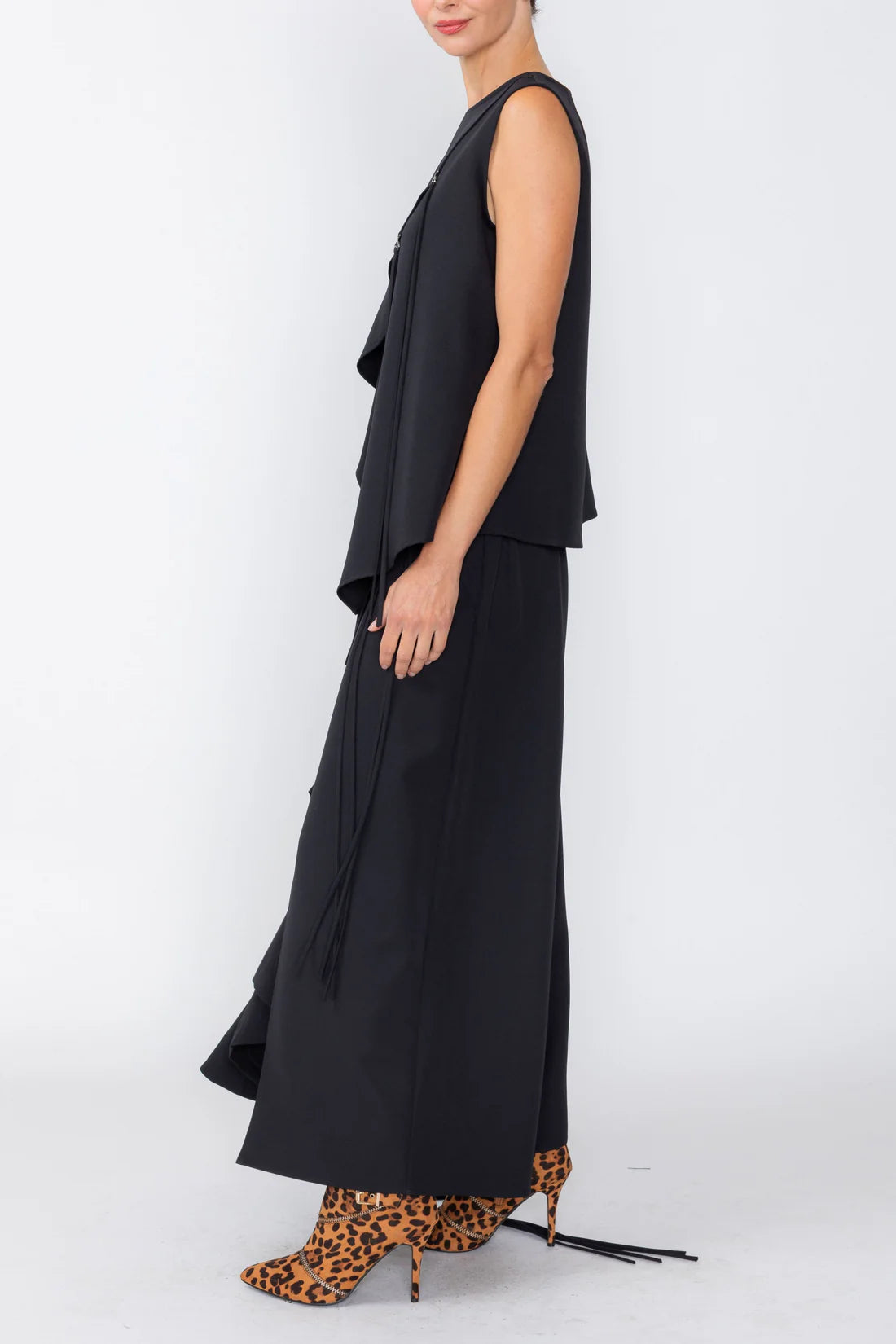 IC COLLECTION Top - 7961T - BLACK