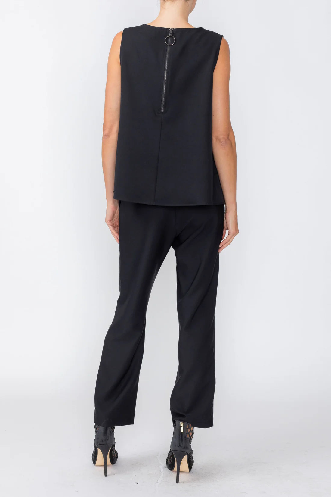IC COLLECTION Top - 7961T - BLACK