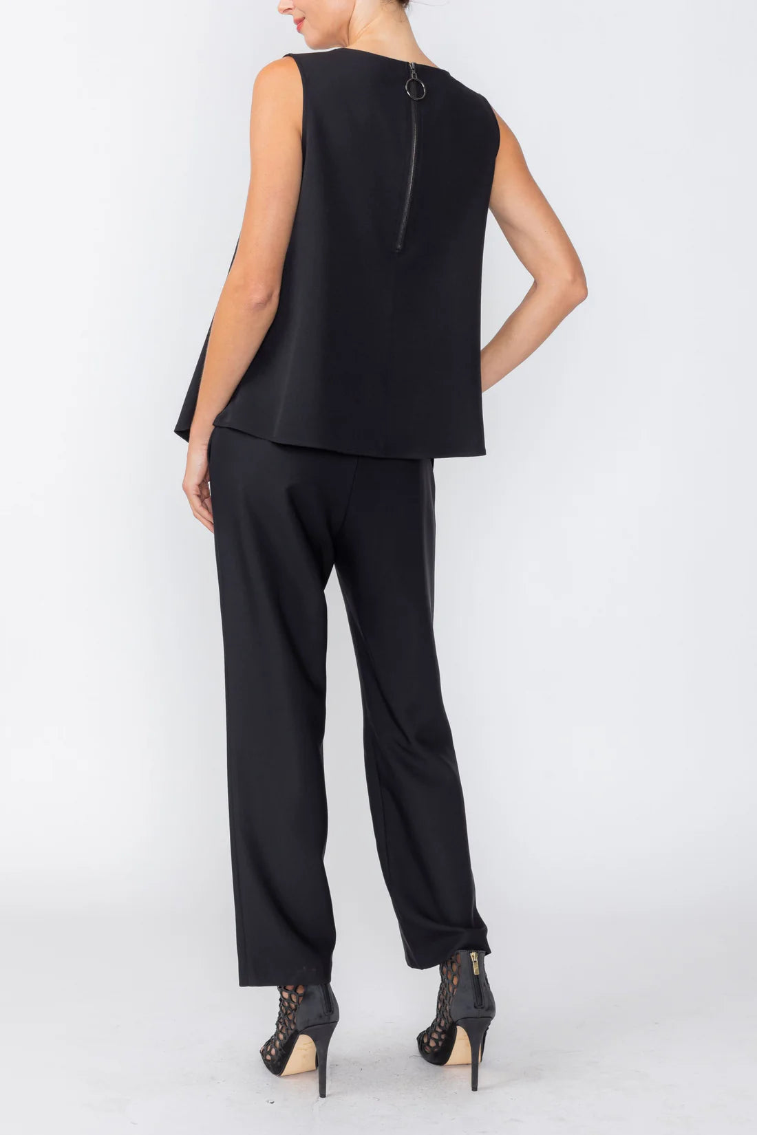 IC COLLECTION Pant - 7942P - BLACK