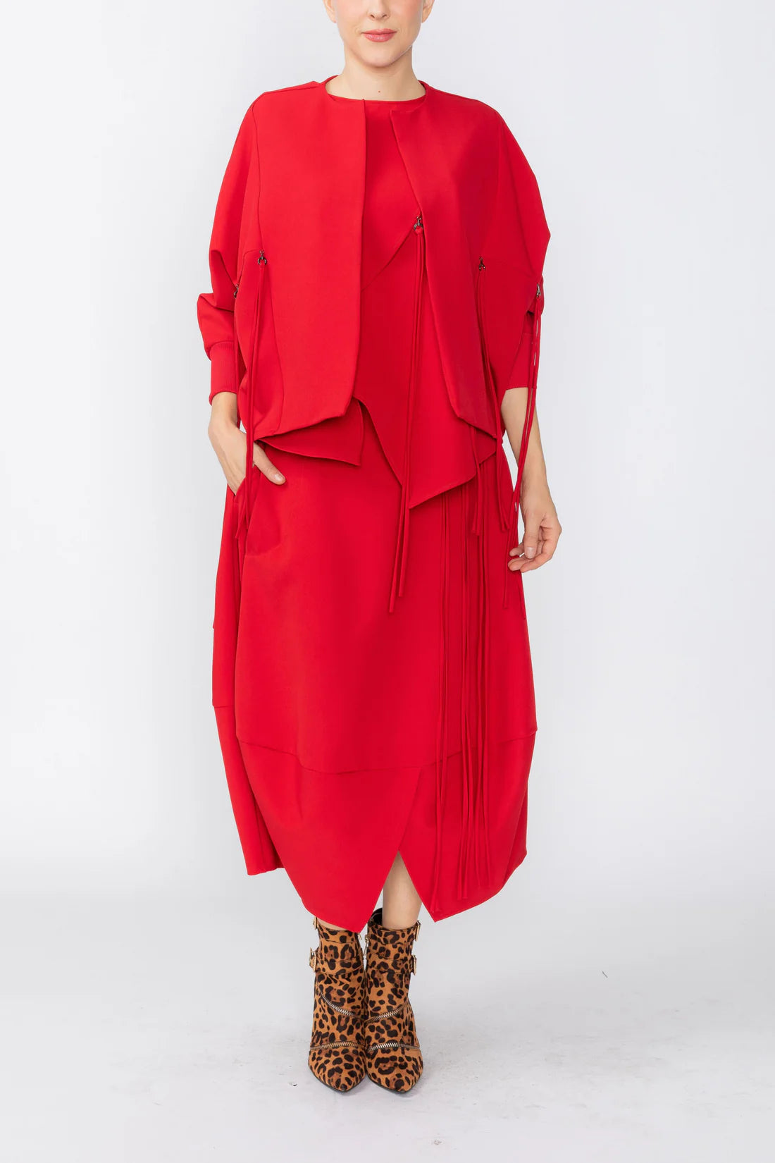 IC COLLECTION Jacket - 7962J - RED