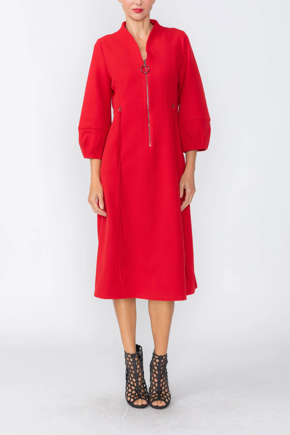 IC COLLECTION Dress - 7965D - RED