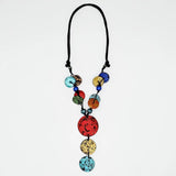 SYLCA Coastal Radiance Multi Color Necklace