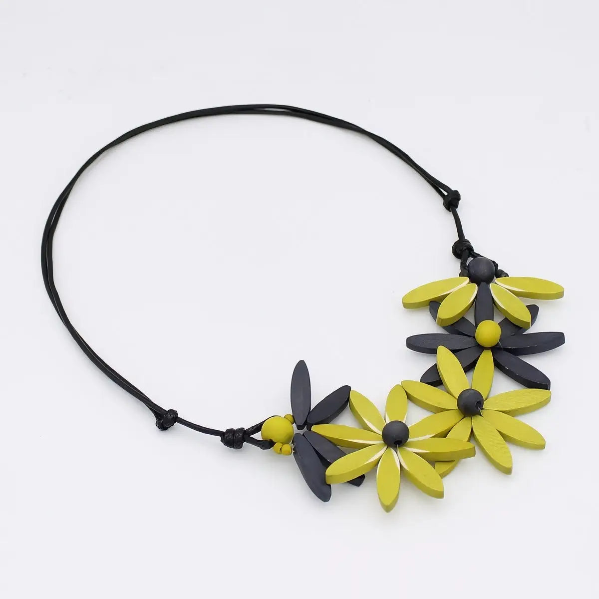SYLCA  Lime Garland Nectar Statement Necklace - BP25N35 - LIME