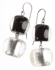 ZSISKA Design Radiance 2-Bead Earrings - SILVER