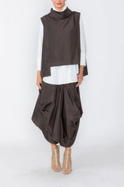 IC COLLECTION Vest - 8064V - BROWN