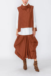 IC COLLECTION Vest - 8064V - RUST