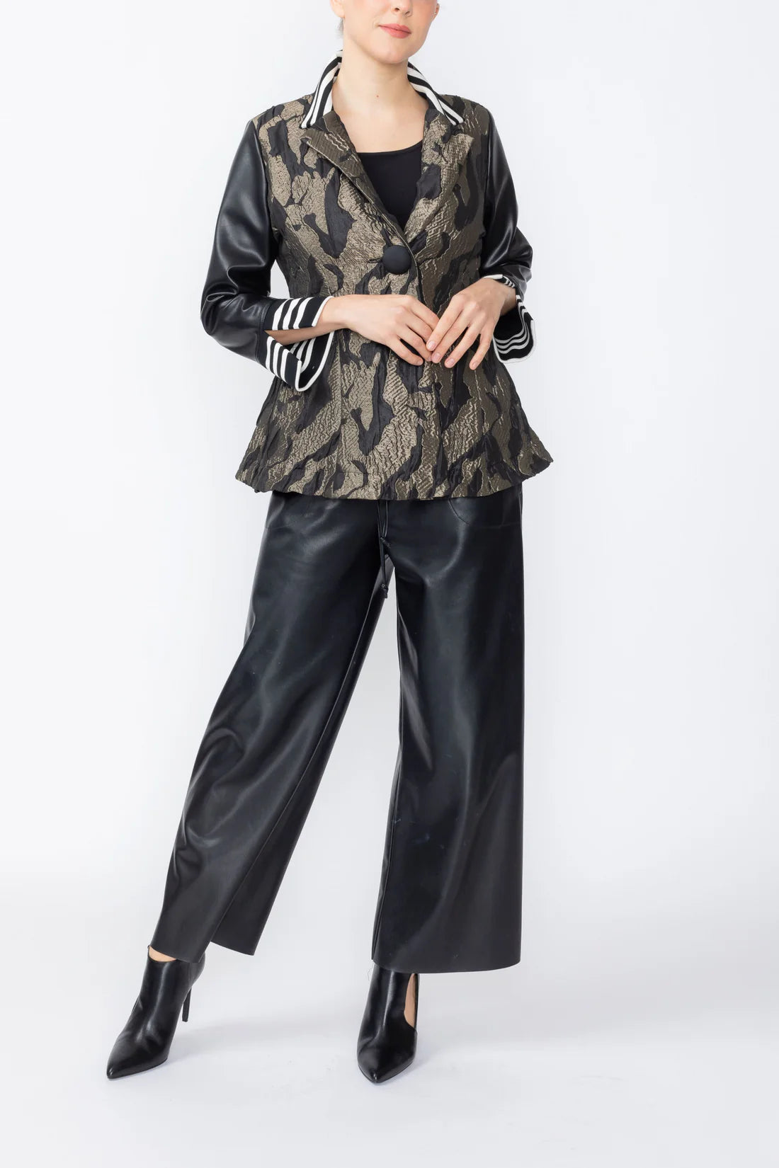 IC COLLECTION Jacket - 8075J - TAUPE
