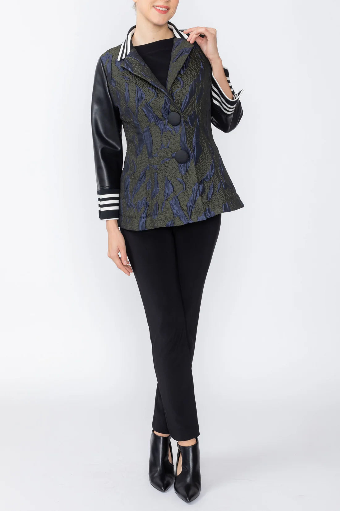 IC COLLECTION Jacket - 8075J - NAVY