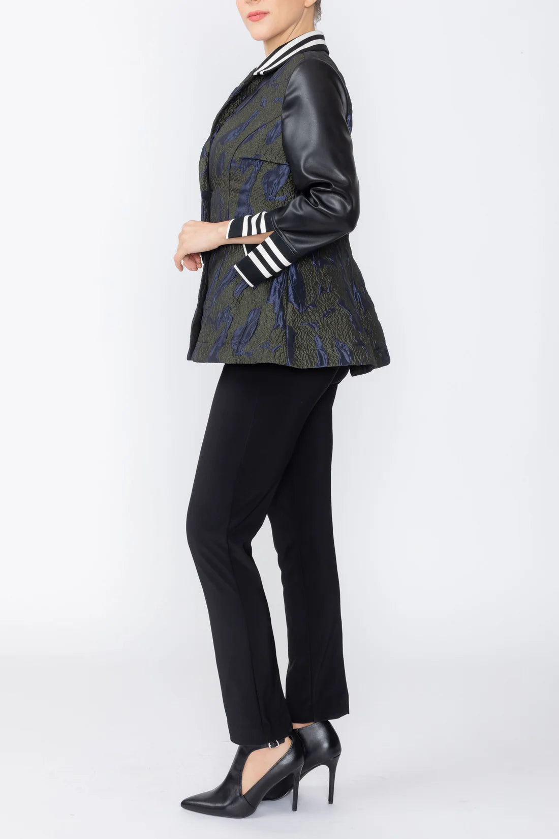 IC COLLECTION Blazer Jacket - 8075J - NAVY