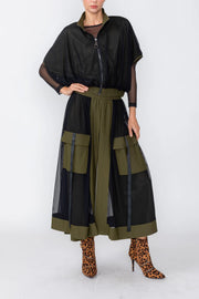 IC COLLECTION Vest - 8076V - OLIVE