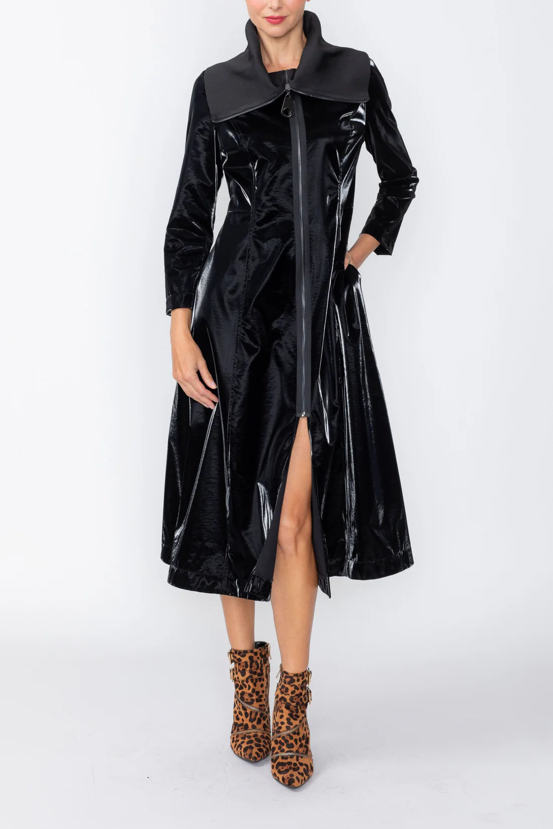 IC COLLECTION Jacket - 8077J - BLACK