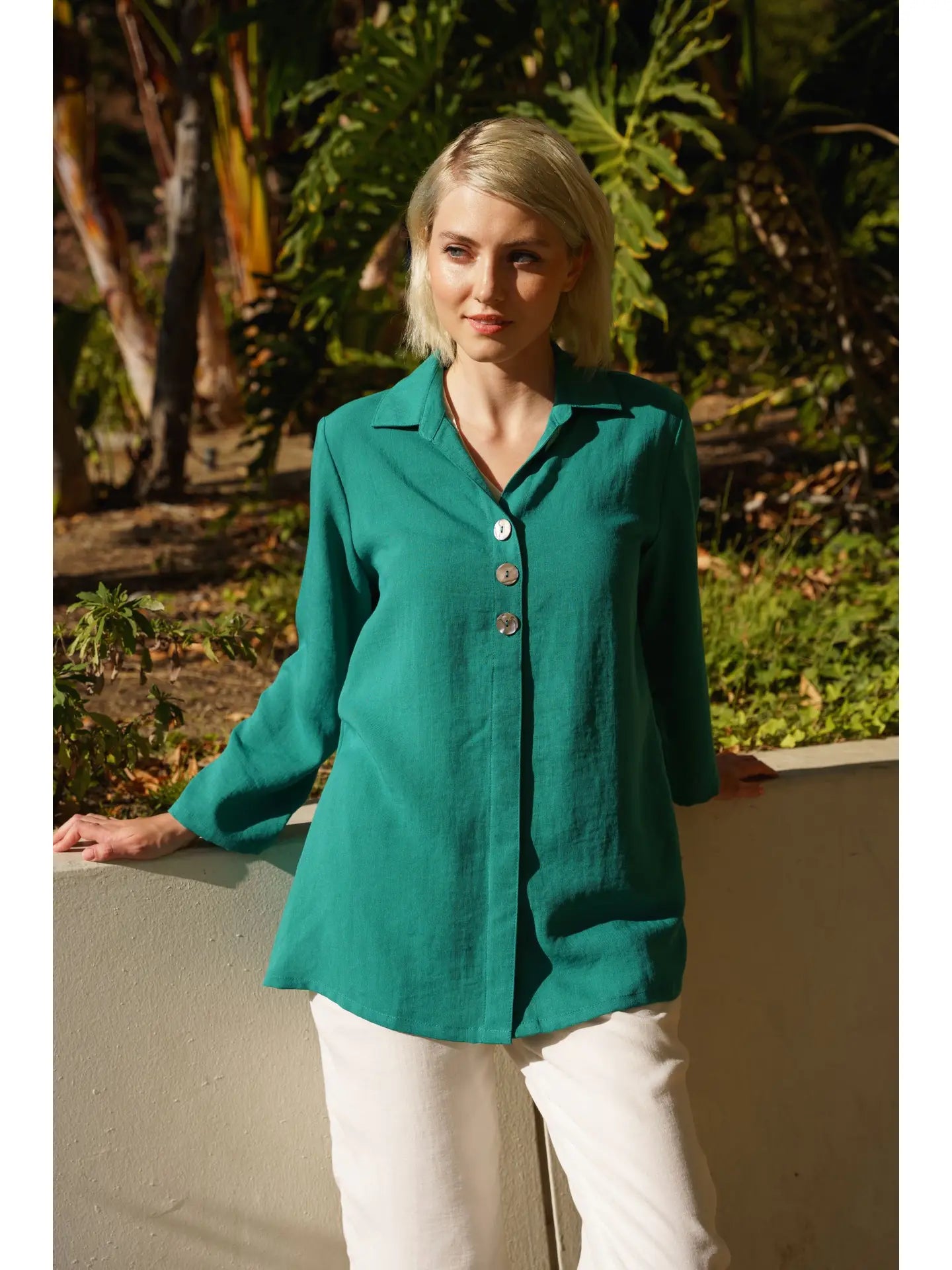 Fridaze AA366 - Julianne Linen Blouse