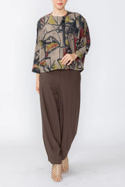 IC COLLECTION Crop Jacket - 8214J - MULTI