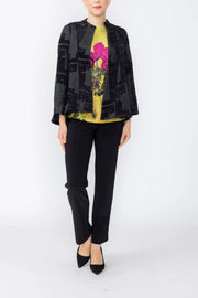 IC COLLECTION Jacket - 8216J - BLACK