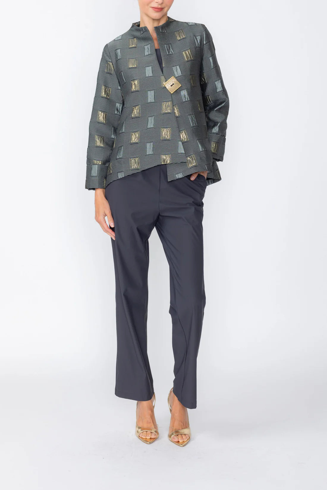 IC COLLECTION Jacket - 8236J - TAUPE