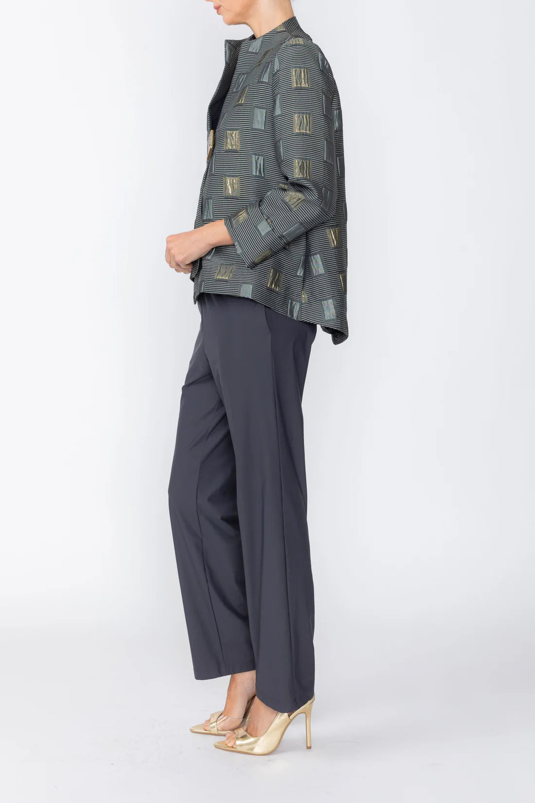 IC COLLECTION Jacket - 8236J - TAUPE