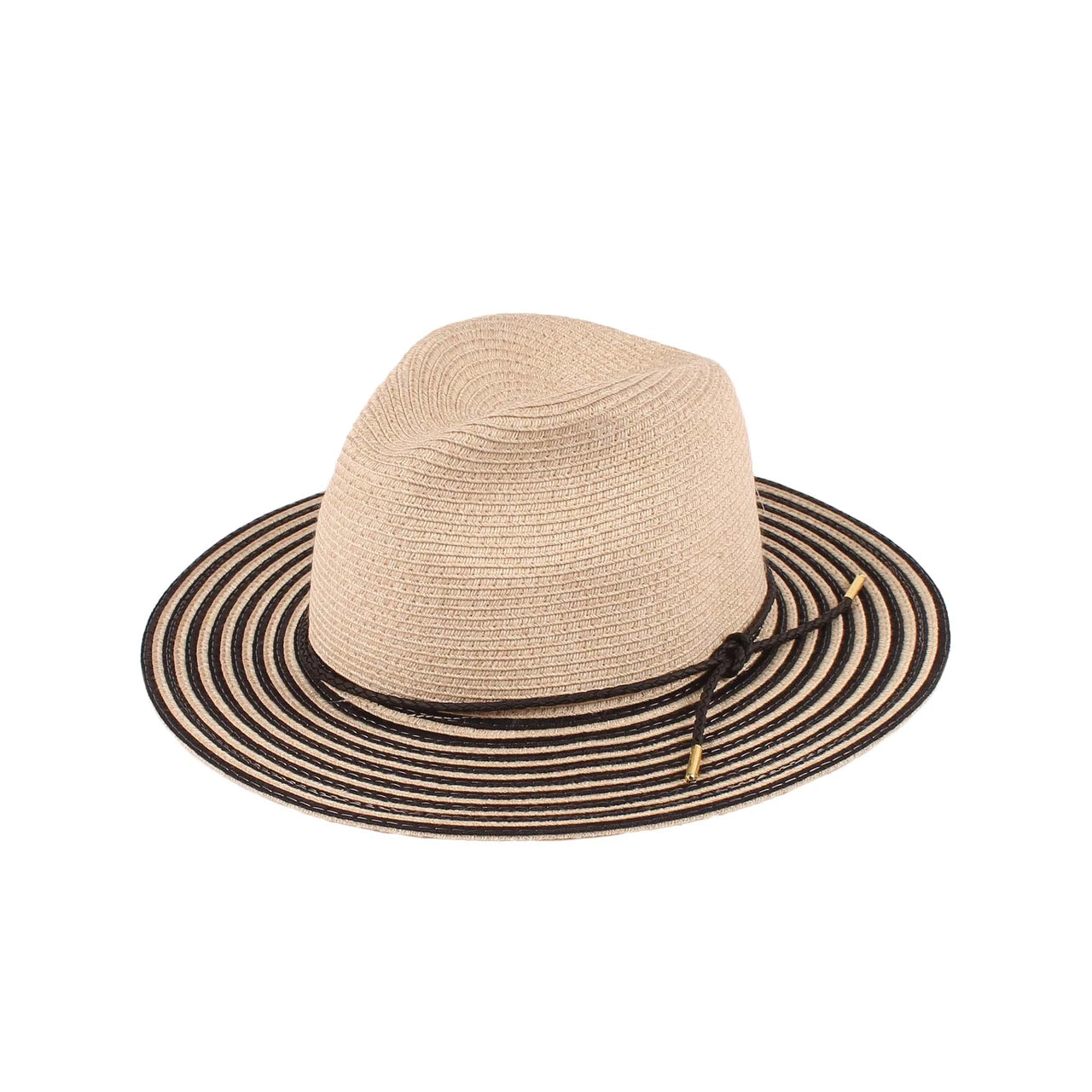 Jeanne Simmons Hat - 8341 - TAN/BLACK