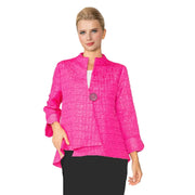 IC COLLECTION Jacket- 6288J- FUCHSIA