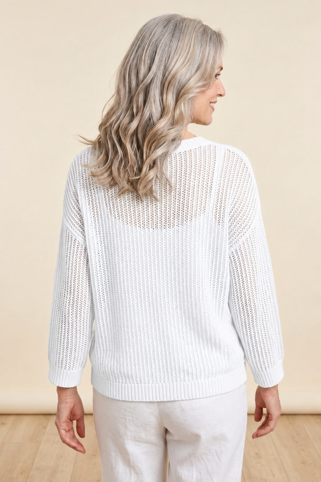 Habitat Knot a Problem Pullover Top - 84018 - WHITE