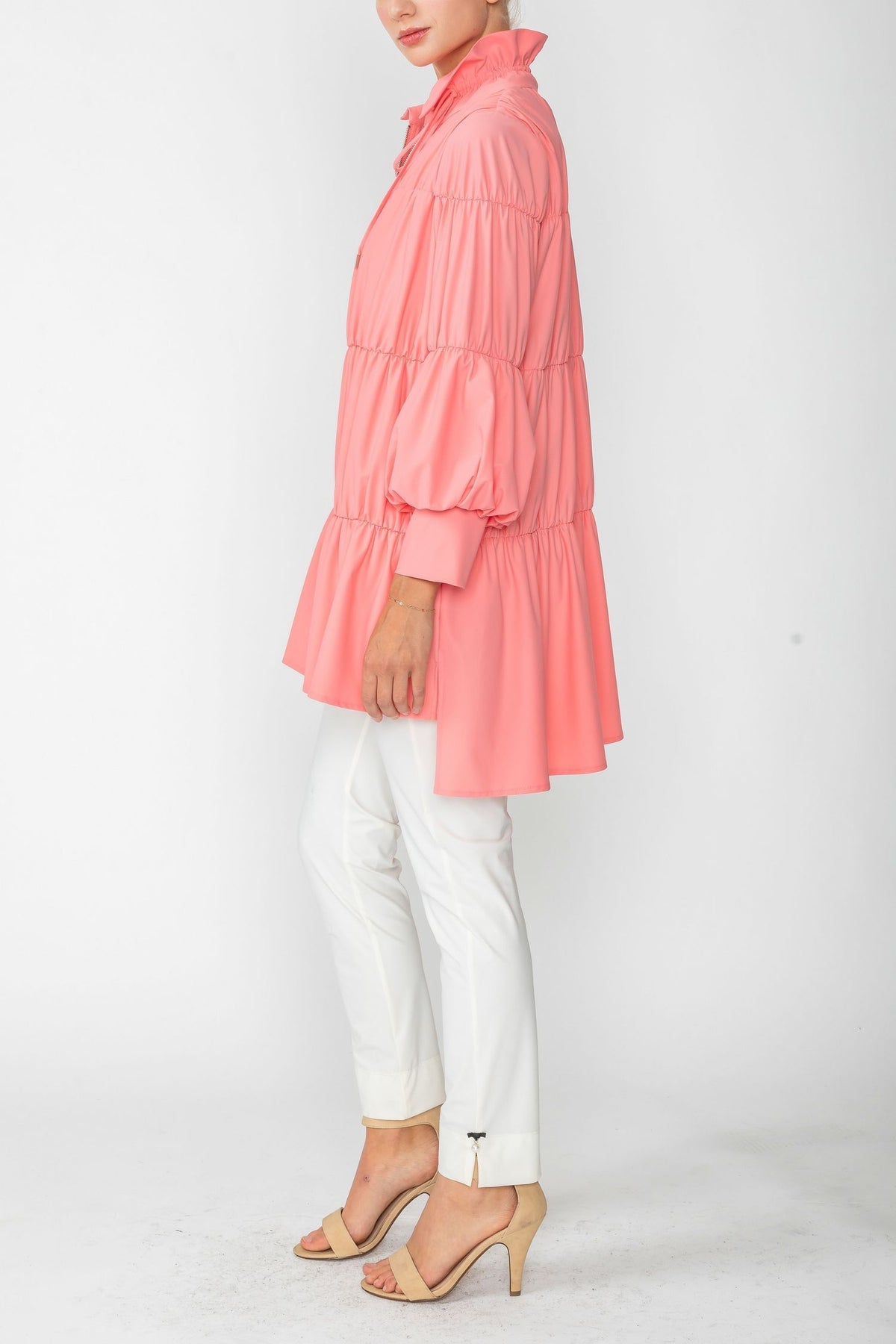 IC COLLECTION Jacket - 8420J - CORAL