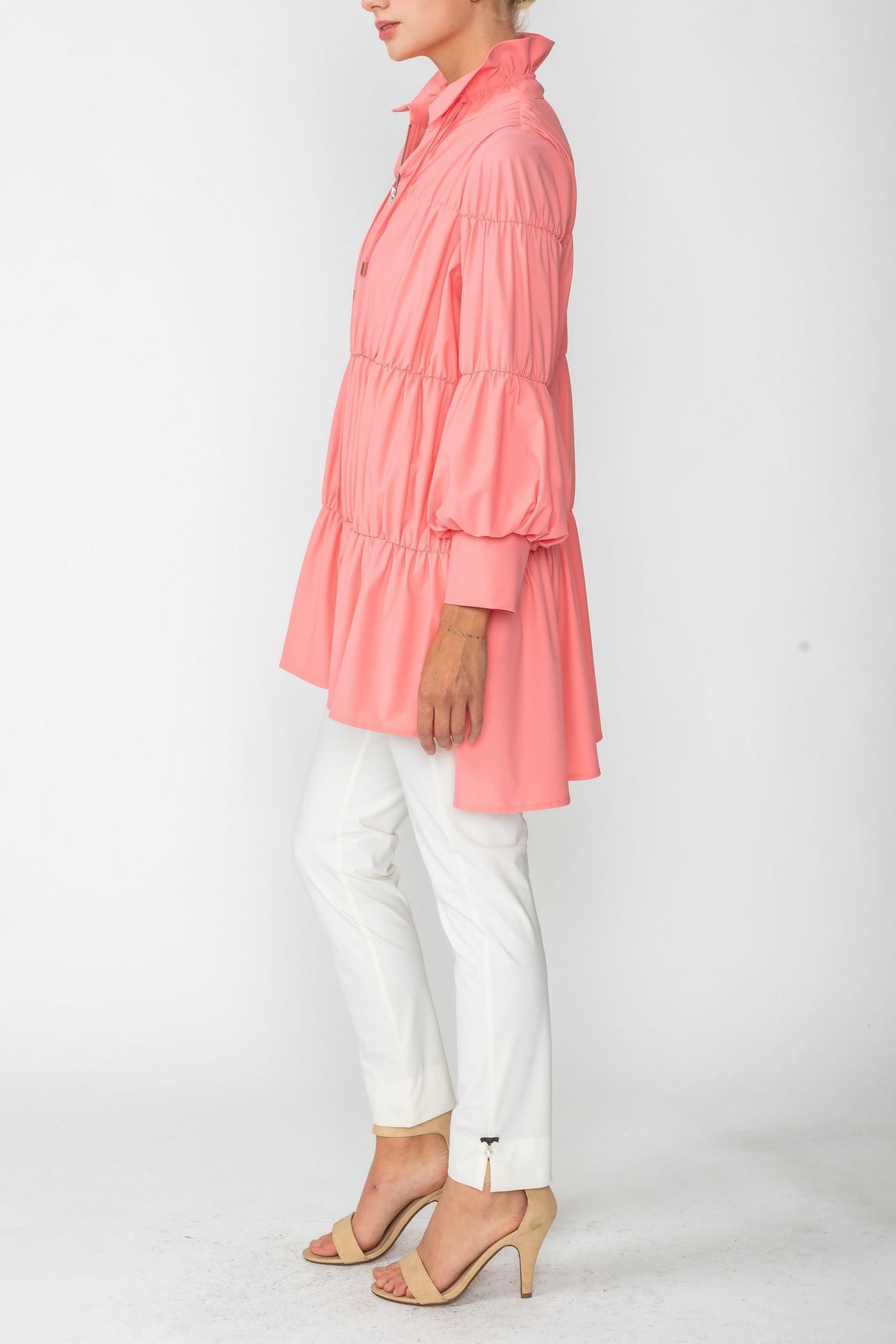 IC COLLECTION Jacket - 8420J - CORAL