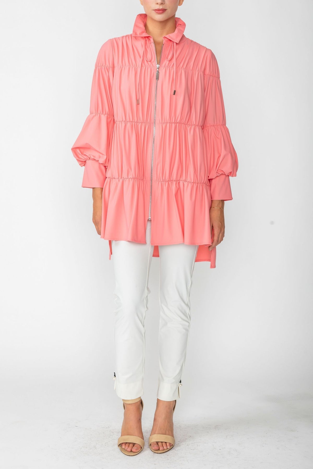 IC COLLECTION Jacket - 8420J - CORAL