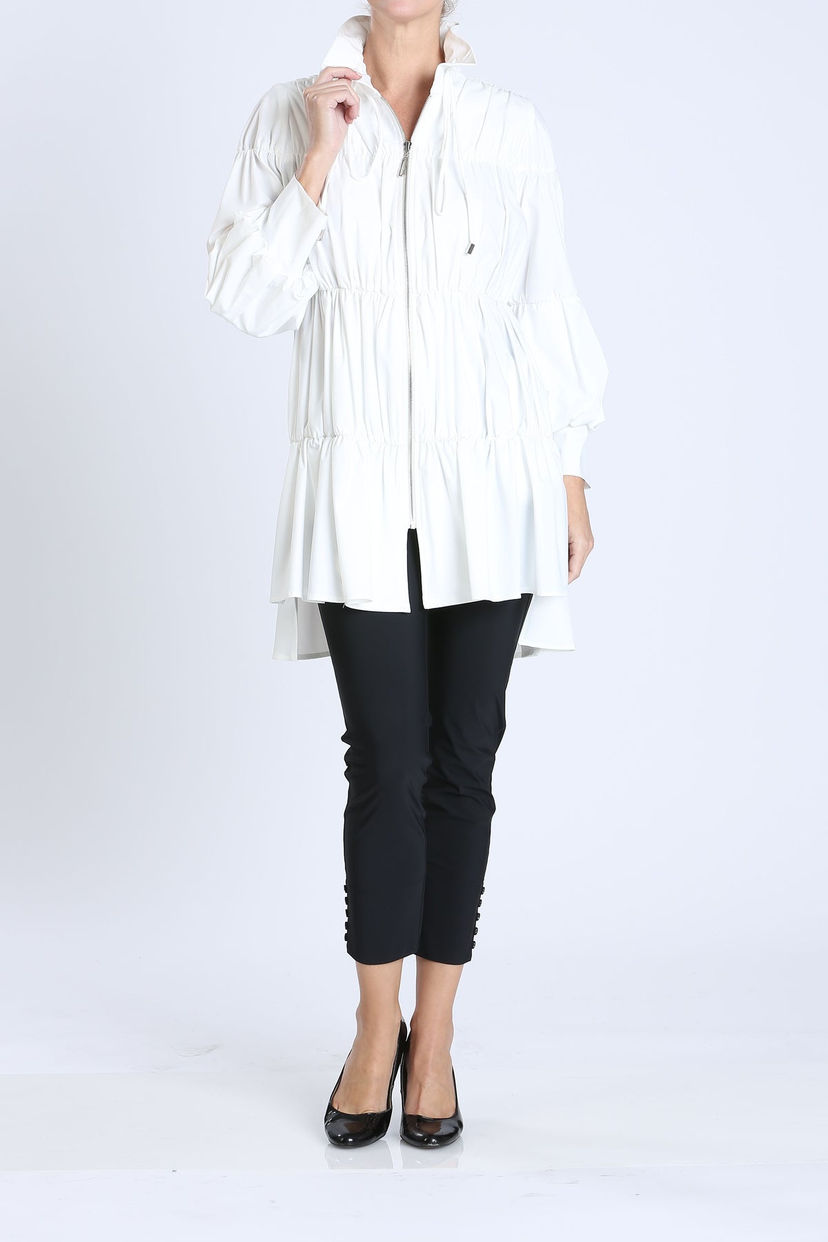 IC COLLECTION Jacket - 8420J - WHITE