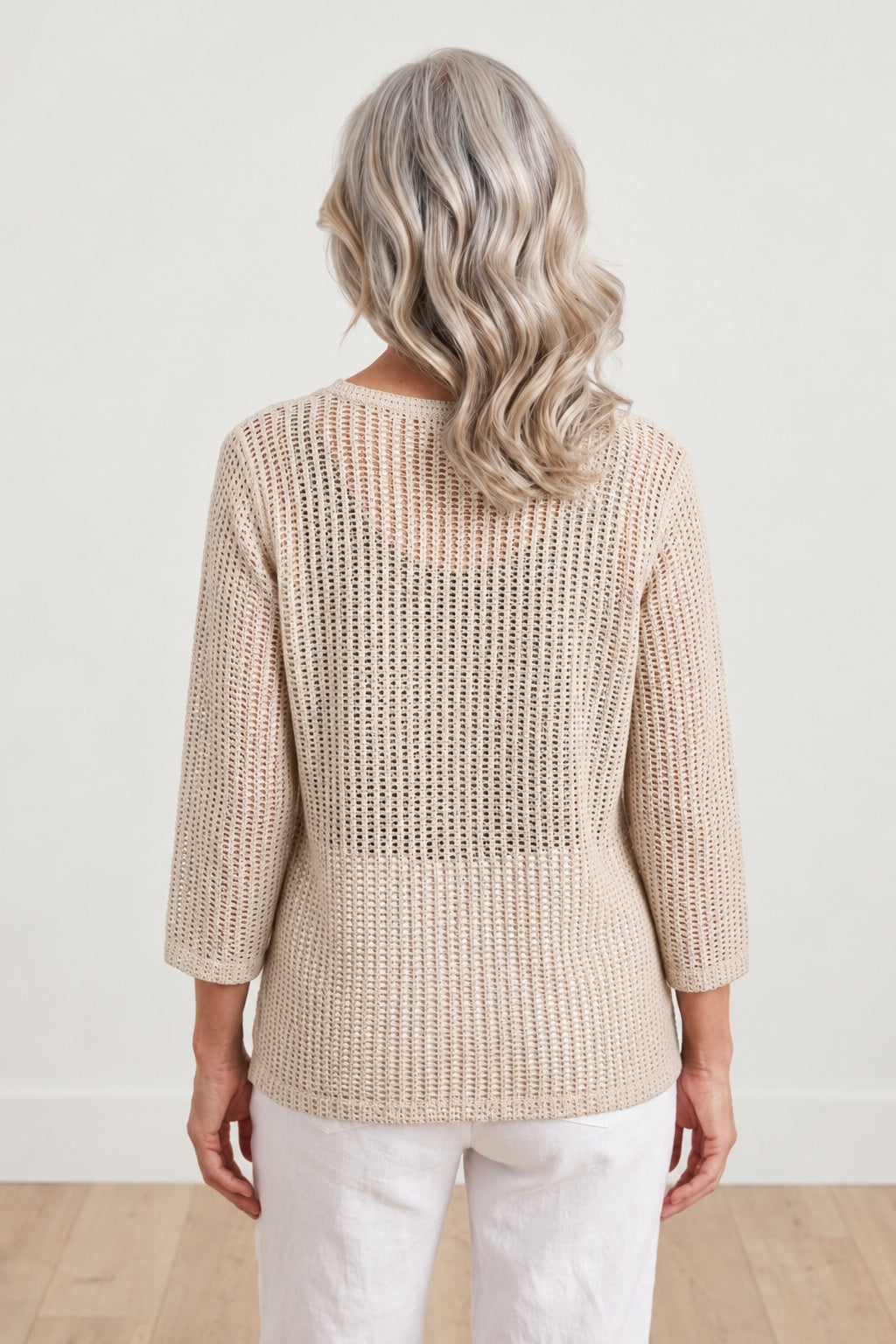 Habitat Summer Breeze Pullover - 85801 - ECRU