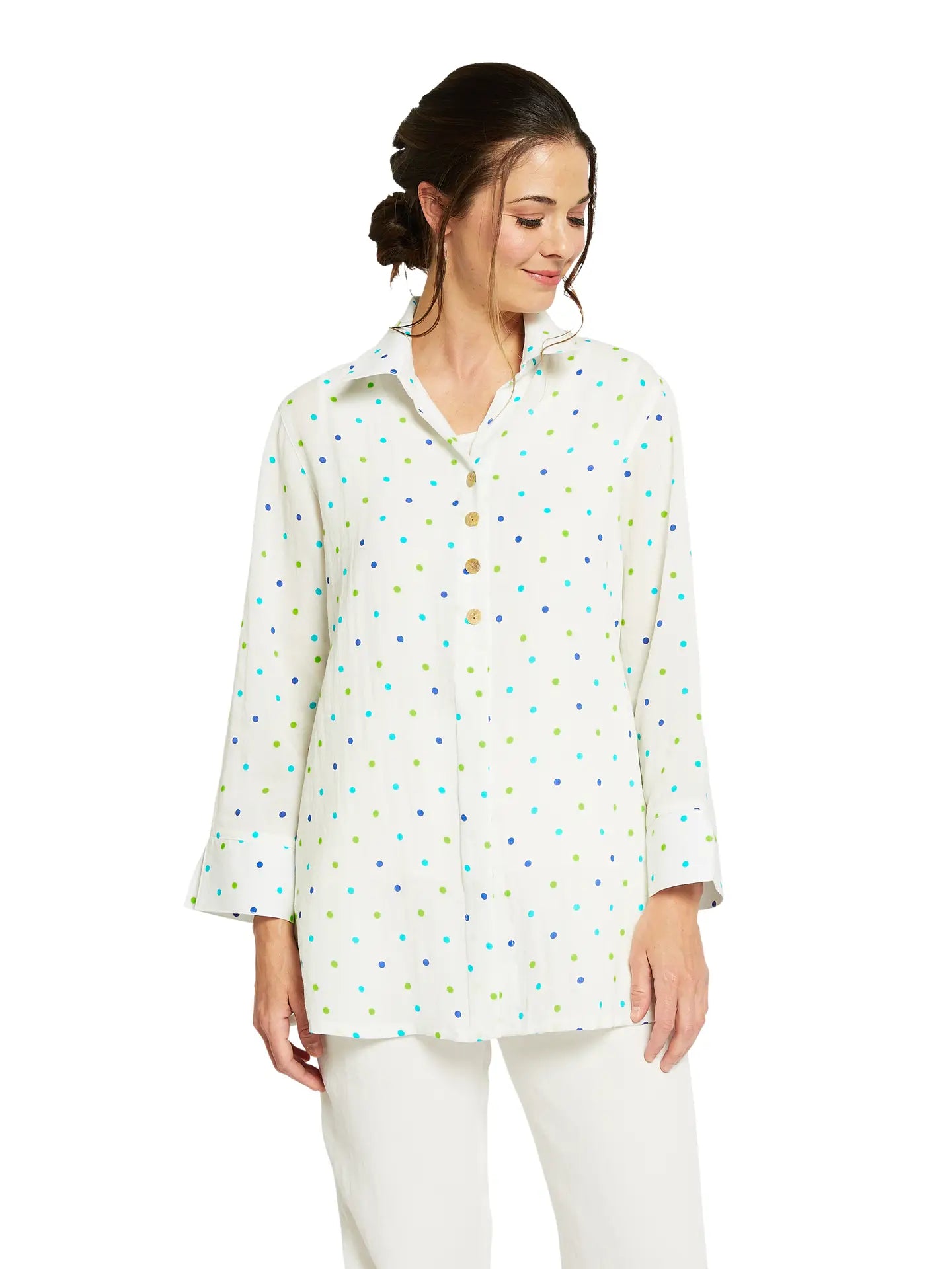 Fridaze AA192 - Eleanor Linen Blouse
