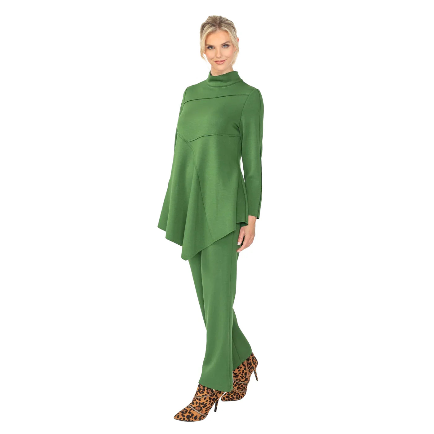 IC COLLECTION Top- 4759T- HUNTER GREEN