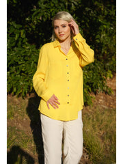 Fridaze AA373 - Amelia Linen Blouse