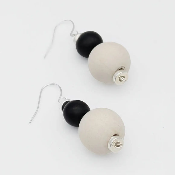 SYLCA Midnight Moon Dangle Earring