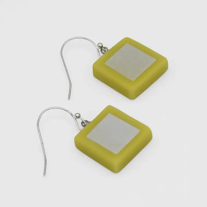 SYLCA Mira Verde Earrings - LS25E24 - LIME