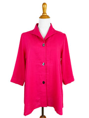Fridaze AA329 - Gwen Linen Swing Jacket