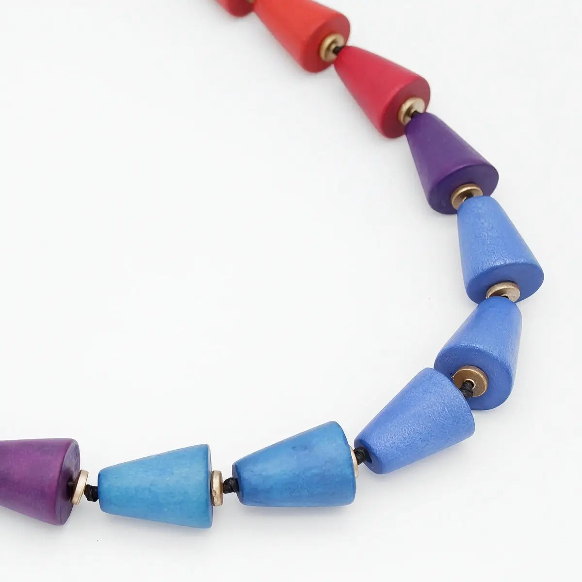 SYLCA Zariah Multi Color Ombre Necklace