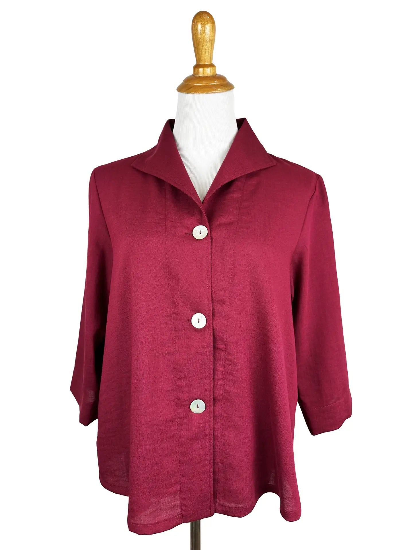 Fridaze AA208 - Swing Hem Sailor Linen Jacket