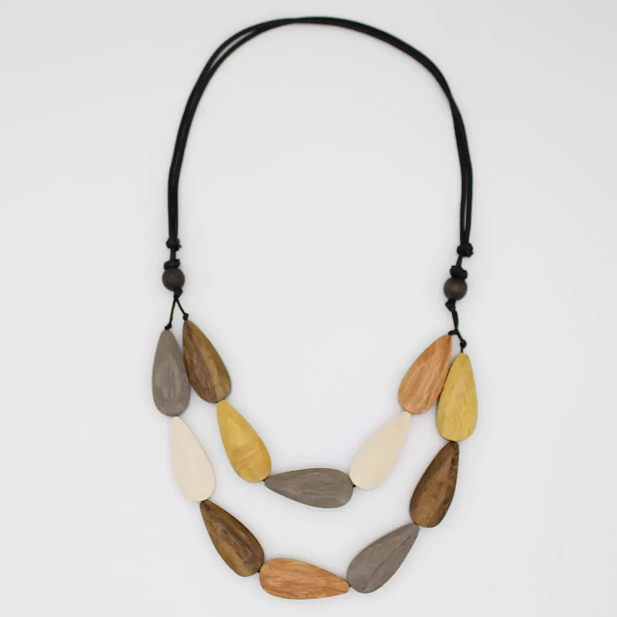 SYLCA Natural Tones Journee Necklace - BP24N21 - BROWN