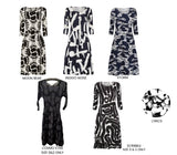 Alquema 3/4 Sleeve Smash Pocket  Dress - ORCHA