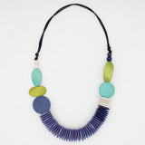 SYLCA Blue Calista Statement Necklace