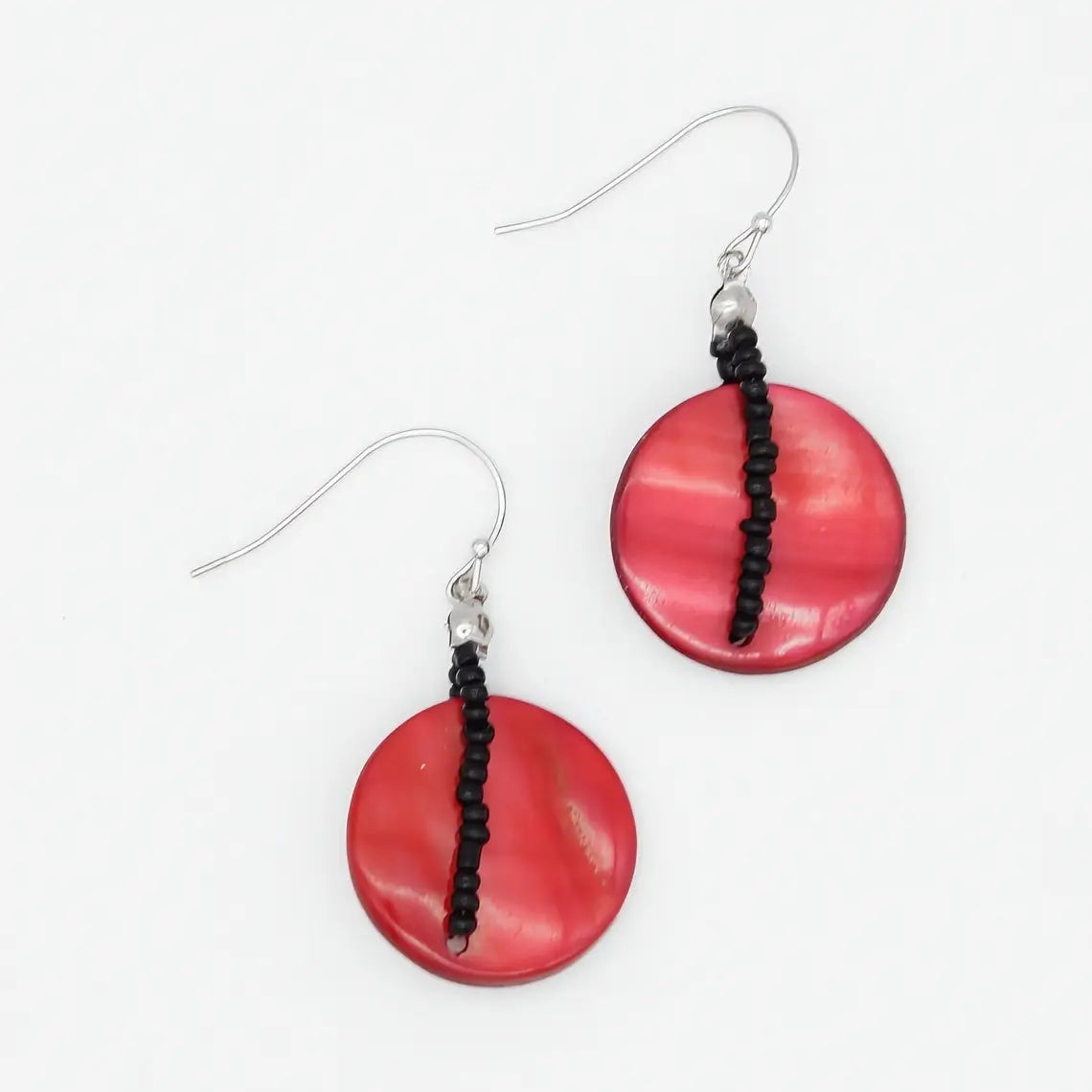 SYLCA Red Sky Dream Earrings - LS26E08 - RED