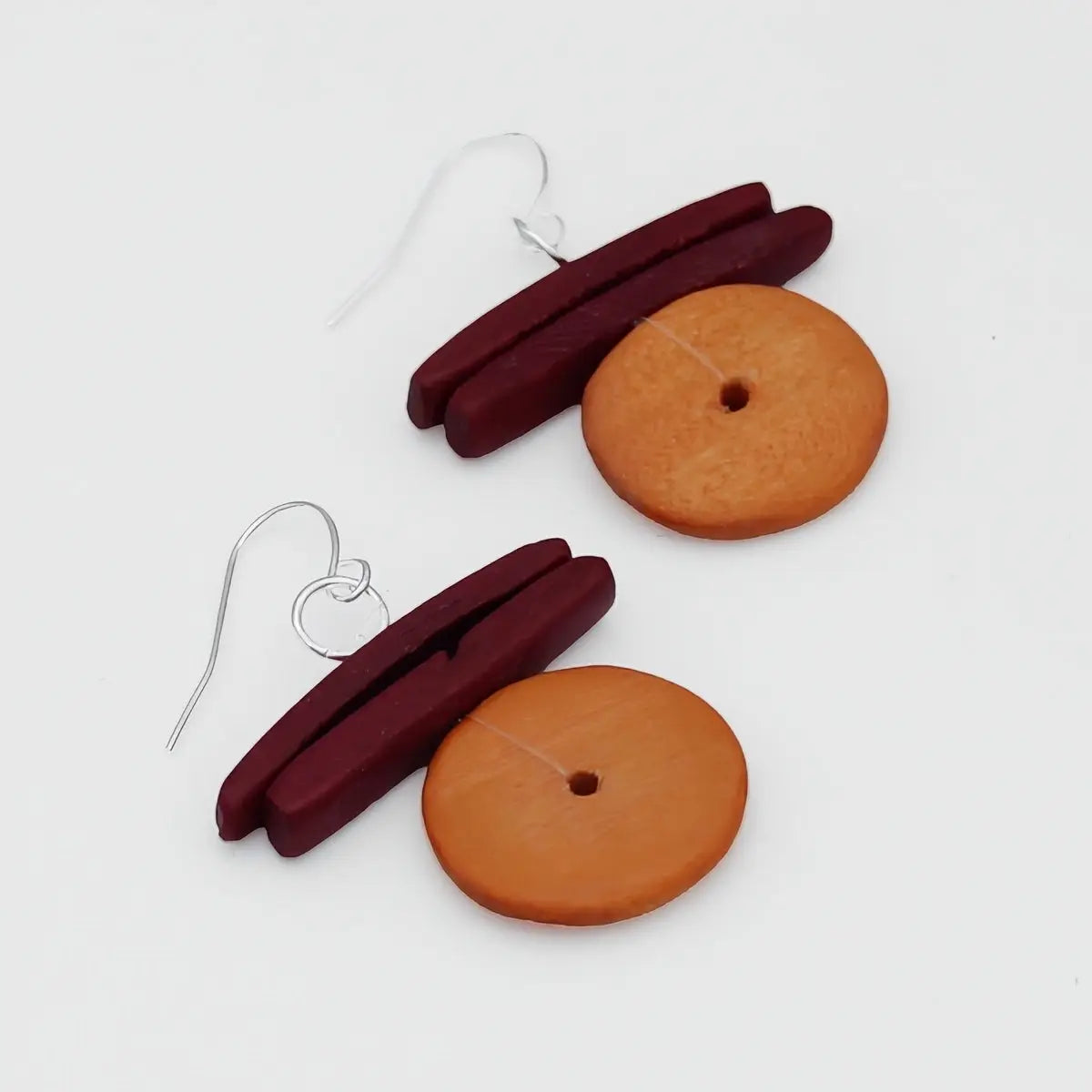 SYLCA Orange Billie Dangle Earring