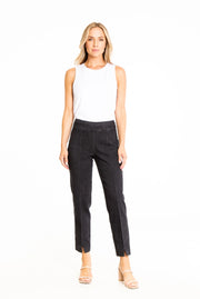Slimsation Thin Her Ankle Pant - 9827P - BLACK DENIM