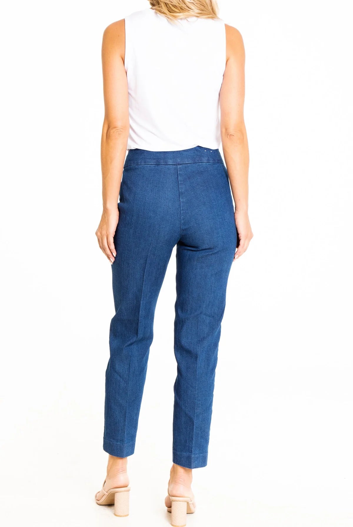 Slimsation Thin Her Ankle Pant - 9827P - LIGHT INDIGO